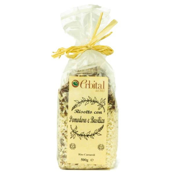 Risotto al pomodoro e basilico