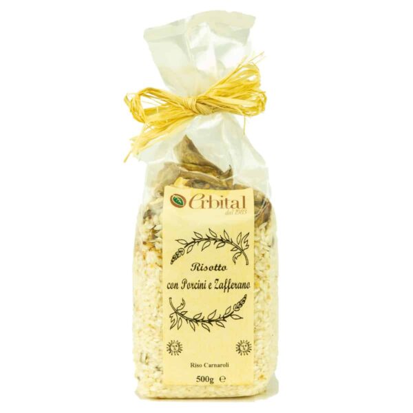 Risotto funghi porcini e zafferano