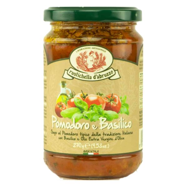 Sugo pomodoro e basilico